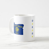 Oregon Kaffeetasse (Vorderseite Links)