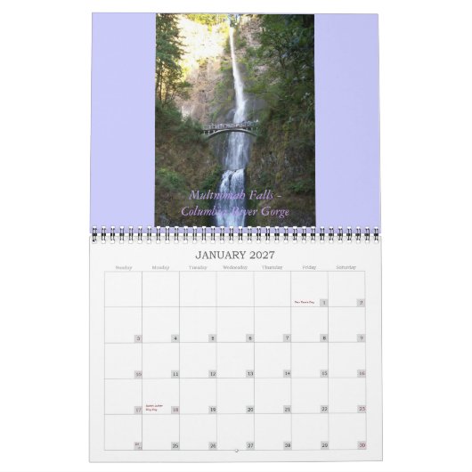 Oregon-Kalender 2011 Kalender (Jan 2027)