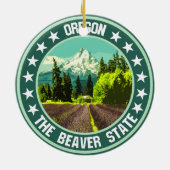 Oregon Keramik Ornament (Hinten)
