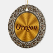 Oregon Keramik Ornament (Links)