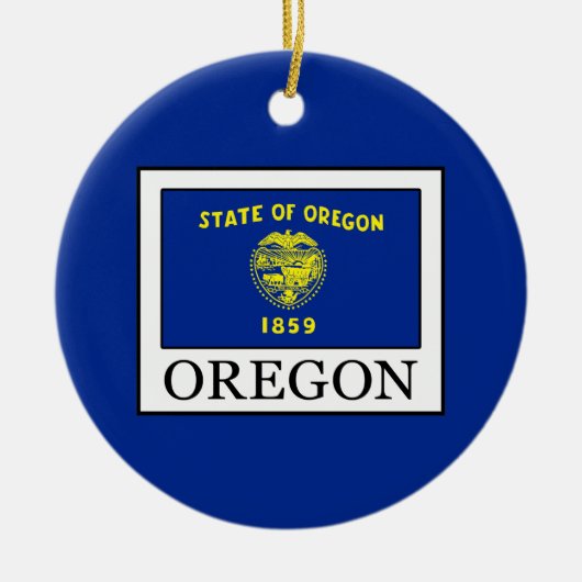 Oregon Keramikornament (Vorne)
