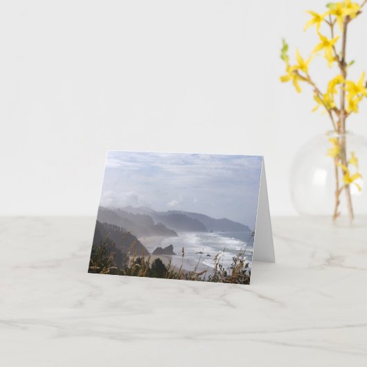 Oregon-Küste Karte (Gelbe Blume)