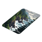 Oregon-Küste Magnet (Linke Seite)