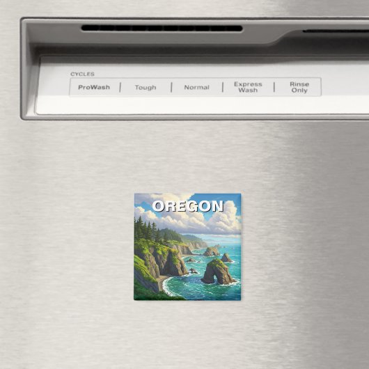 Oregon Küste Reisen Magnet (In Situ (Geschirrspüler))