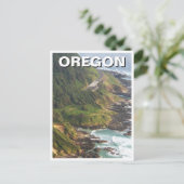 Oregon Küste Reisen Postkarte (Stehend Vorderseite)