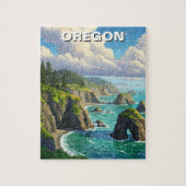 Oregon Küste Reisen Puzzle (Vertikal)