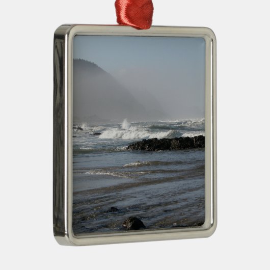 Oregon-Küste Silbernes Ornament (Rechts)