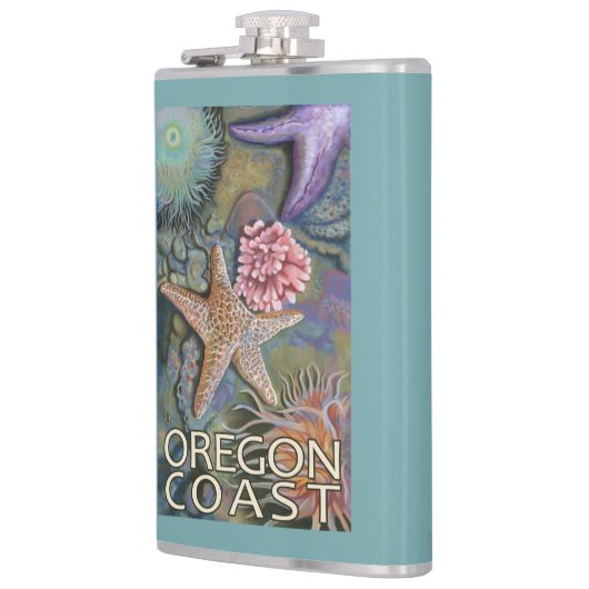 Oregon-Küste Tidepool Flachmann (Links)