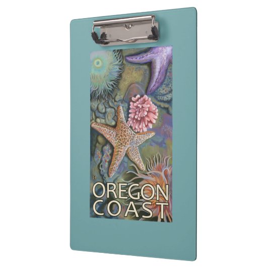 Oregon-Küste Tidepool Klemmbrett (Links)