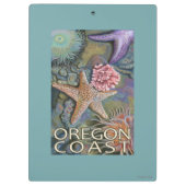 Oregon-Küste Tidepool Klemmbrett (Rückseite)