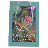 Oregon-Küste Tidepool Mittlere Geschenktüte (Rückseite)