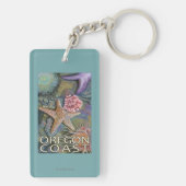 Oregon-Küste Tidepool Schlüsselanhänger (Rückseite)