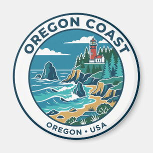 Oregon-Küste USA Magnet