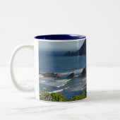 Oregon-Küste Zweifarbige Tasse (Links)