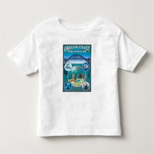 Oregon-Küsten-Aquarium Kleinkind T-shirt