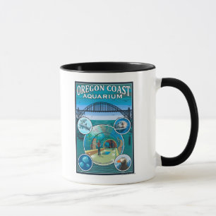 Oregon-Küsten-Aquarium Tasse