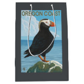 Oregon-Küsten-büscheliger Papageientaucher Mittlere Geschenktüte (Vorderseite)