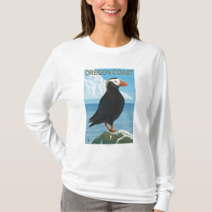 Oregon-Küsten-büscheliger Papageientaucher T-Shirt