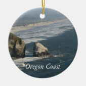 Oregon-Küsten-Felsen Keramikornament (Vorne)