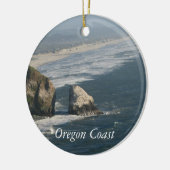 Oregon-Küsten-Felsen Keramikornament (Links)