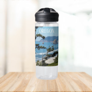 Oregon-Küsten-Panorama Trinkflasche