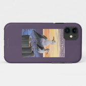 Oregon-Küsten-Seemöven Case-Mate iPhone Hülle (Rückseite (Horizontal))