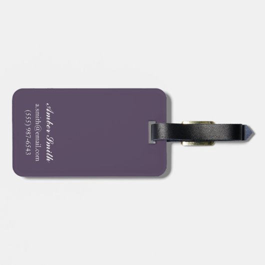 Oregon-Küsten-Seemöven Gepäckanhänger (Rückseite horizontal)