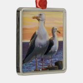 Oregon-Küsten-Seemöven Ornament Aus Metall (Rechts)