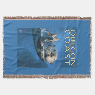 Oregon-Küsten-Seeotter Decke