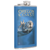 Oregon-Küsten-Seeotter Flachmann (Rechts)