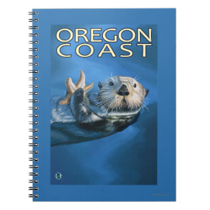 Oregon-Küsten-Seeotter Notizblock