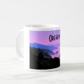 Oregon-Küsten-Tasse Kaffeetasse (Vorderseite Links)