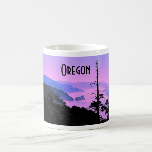 Oregon-Küsten-Tasse Kaffeetasse (Mittel)
