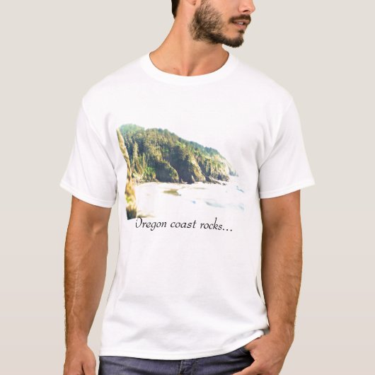 Oregon-Küstenfelsen… T-Shirt (Vorderseite)