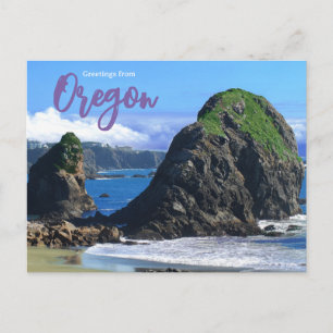 Oregon Küstenlandschaft Reise  Postkarte