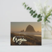 Oregon Küstenpanorama Reise Postkarte (Stehend Vorderseite)