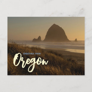 Oregon Küstenpanorama Reise  Postkarte