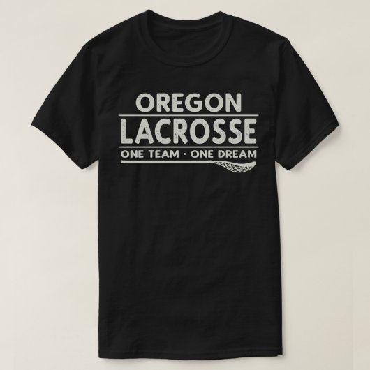 Oregon Lacrosse Ein Team Ein perfektes Wochenende T-Shirt (Design vorne)