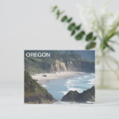 Oregon Landschaftlich Coastline Travel Foto Postkarte (Stehend Vorderseite)
