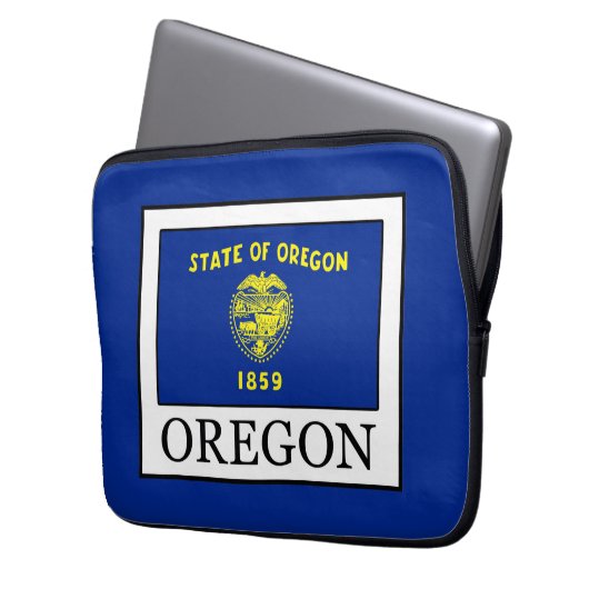 Oregon Laptopschutzhülle (Vorderseite Links)