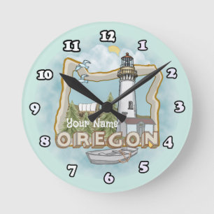 Oregon Leuchtturm Uhr
