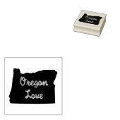 Oregon LIEBE Rope Black Gummistempel (Stempel)