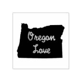 Oregon LIEBE Rope Black Gummistempel (Prägung)