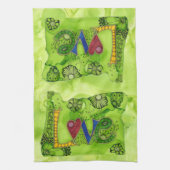 Oregon Liebe über Herd Küche Handtuch (Vertikal)