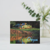 Oregon Lieferwagen Postcard Postkarte (Stehend Vorderseite)