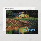 Oregon Lieferwagen Postcard Postkarte (Vorne/Hinten)
