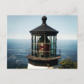 Oregon Lighthouse Postcard Postkarte (Vorderseite)