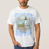 Oregon Lighthouse T - Shirt (Vorderseite)