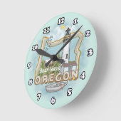 Oregon Lighthouse Uhr (Winkel)