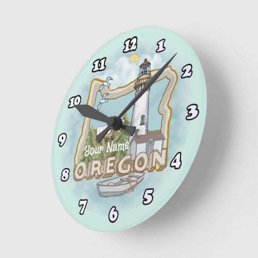 Oregon Lighthouse Uhr (Winkel)